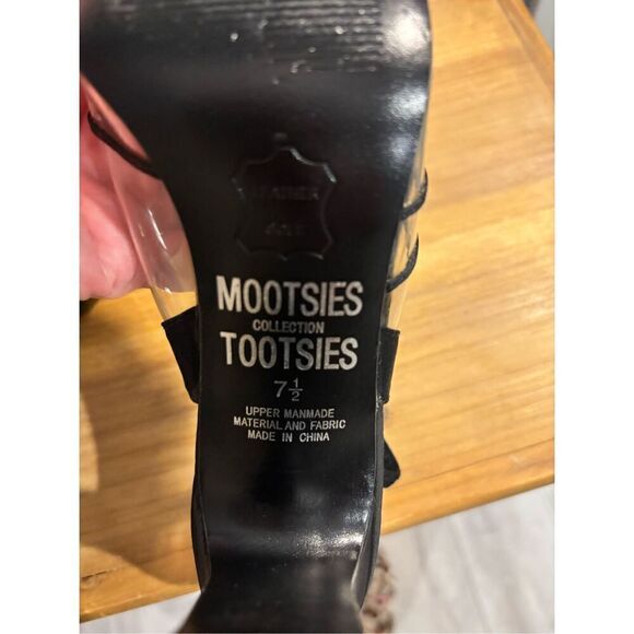 Mootsies Tootsies black dressy elegant heels size 7.5 - Picture 10 of 10